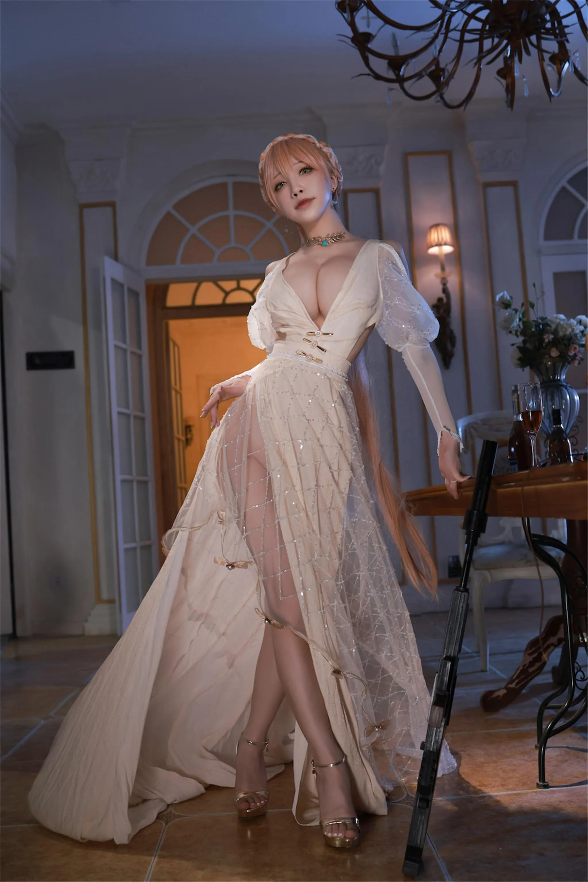 水淼Aqua – NO.87 少女前线 OTS14＆Type95 [77P]插图8